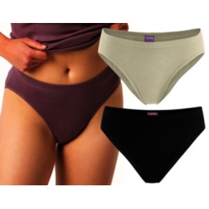 Slip Tanga de coton bio, un basique  intempoorel confortable.